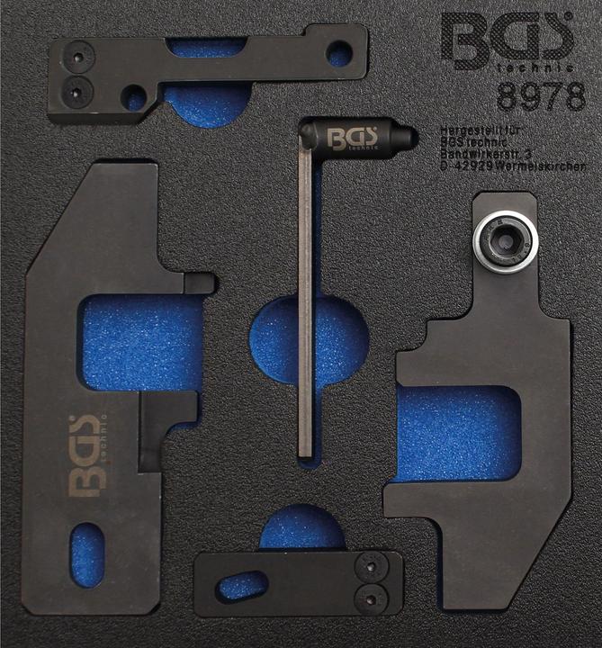 BGS Werkstattwageneinlage 1/6: Motor-Einstellwerkzeug-Satz für PSA, Toyota 1.0, 1.2 VTi