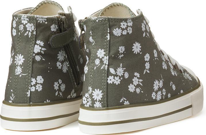 Produktbild La Redoute Collections Hohe Sneakers mit Blumenmuster (26)