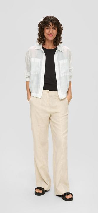 Immagine prodotto S.Oliver Bluse Blusenjacke aus Leinen (46)