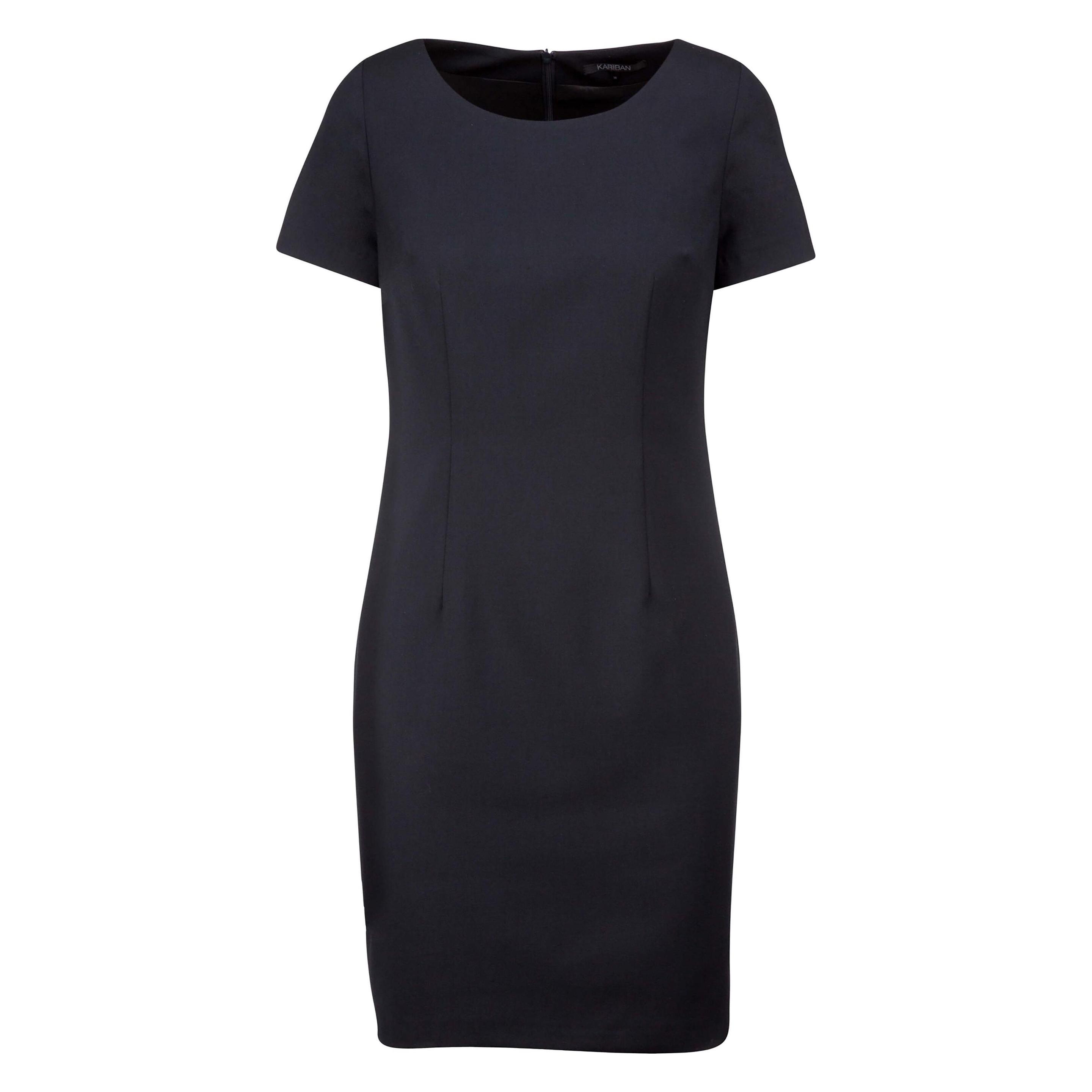 Kariban, Damen, Kleider, Manches Courtes, Blau, (38)