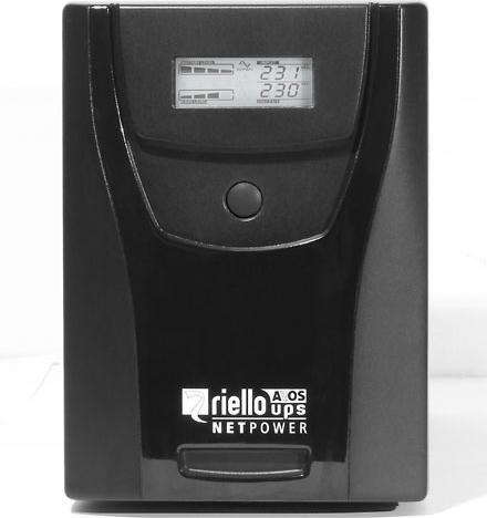 Actual product image Riello Net Power NPW 2000 - UPS - AC 220/230/240 V (2000 VA, 1200 W, Line-interactive UPS)