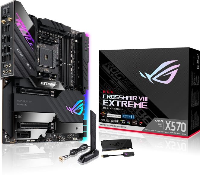 Produktbild ASUS ROG Crosshair VIII Extreme ROG (AM4, AMD X570, E-ATX)