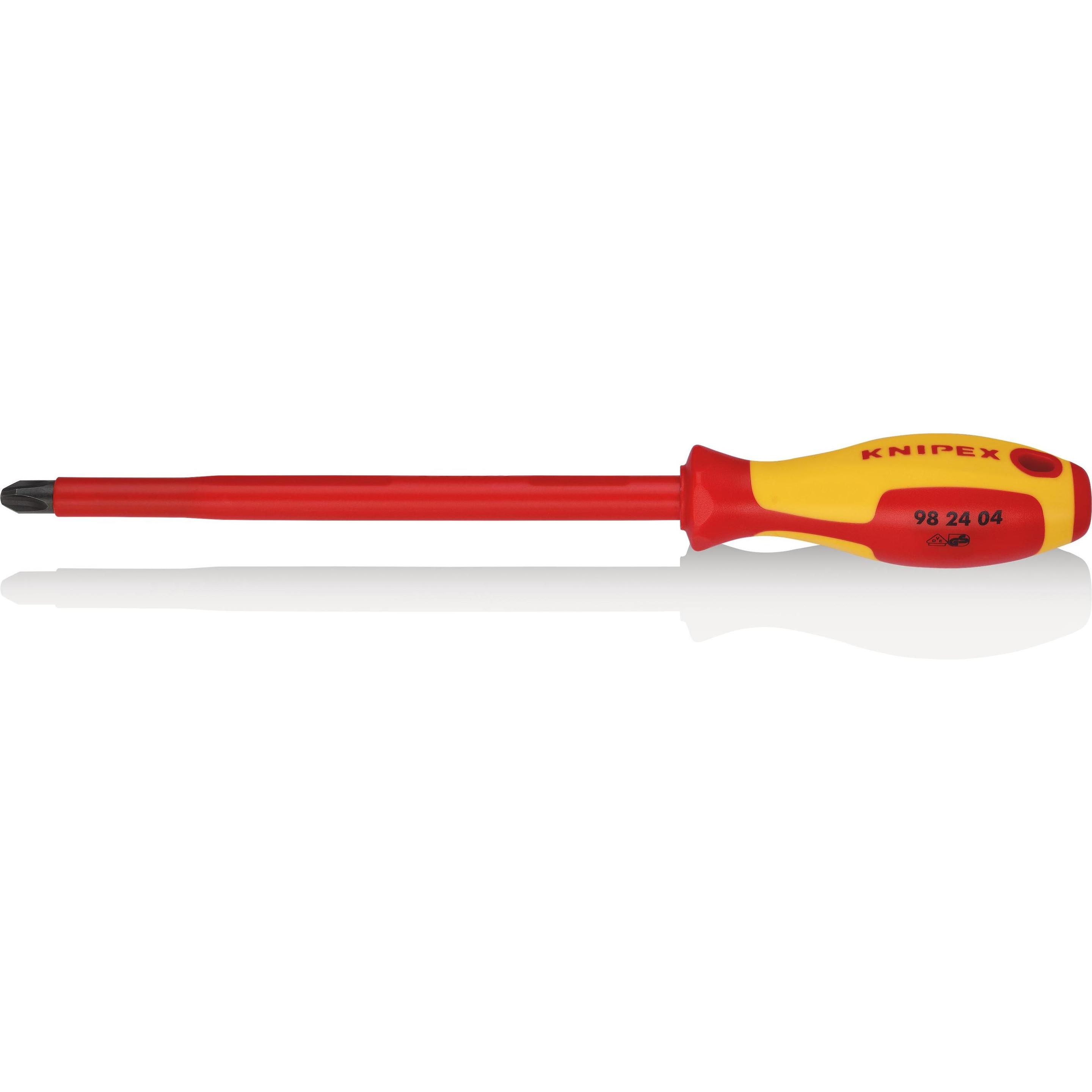 Knipex, Schraubenzieher, Schraubendreher für Kreuzschlitzschrauben (Phillipps-Kreuzschlitz (PH))