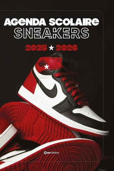 Casa Sneakers : agenda scolaire 2025 2026 (Französisch, Collectif, 2025)