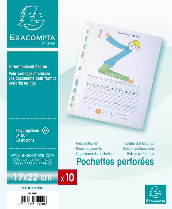 Actual product image Exacompta Sleeves and bags (A5, 1160 x)