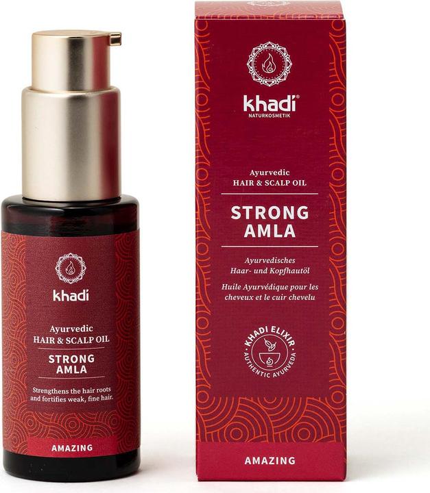 Actual product image Khadi Strong Amla (50 ml)