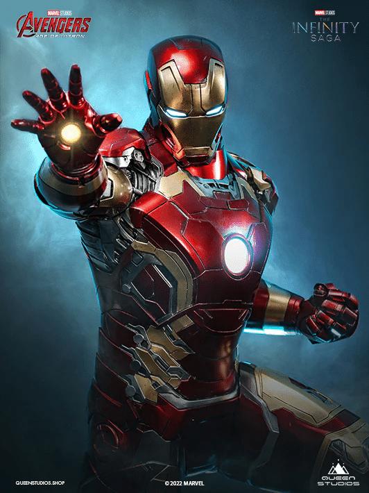 Actual product image Queen Studios Avengers - Age of Ultron "Iron Man MK43" 1/4 Statue
