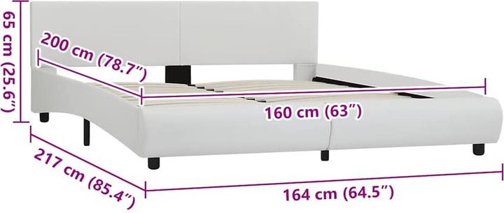 Image du produit vidaXL Bettgestell (160 x 200 cm)