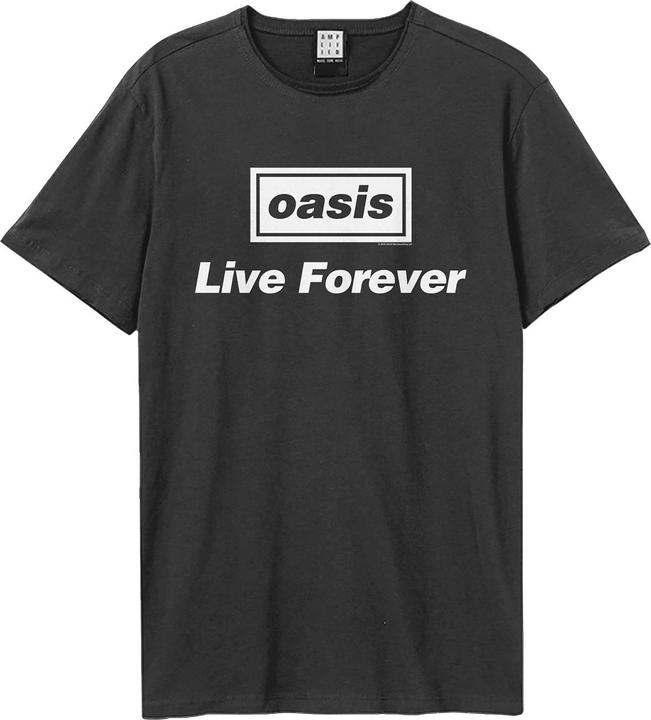 Immagine prodotto Amplified Live Forever Maglietta Oasis Adulto Unisex (XXL)