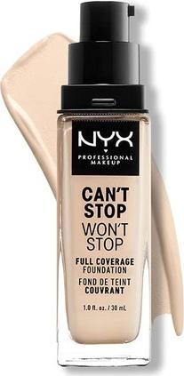 Actual product image NYX Professional Make-Up Can't Stop Won't Stop - Full Coverage Foundation Pale (Pale)