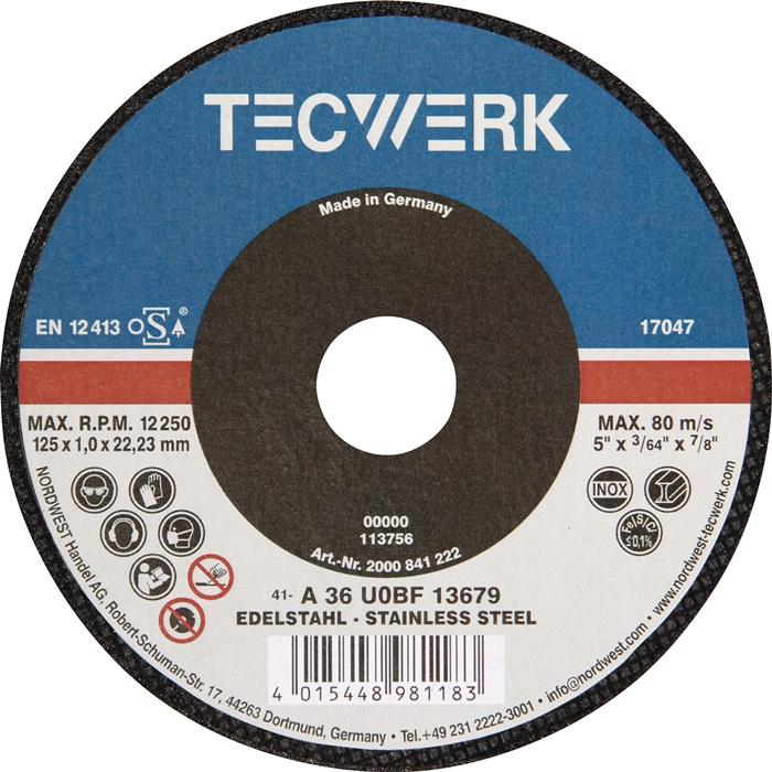 Tecwerk Trennscheibe