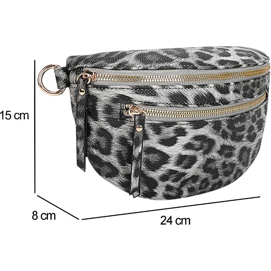 Thumbnail - Gallantry, Bauchtasche, HB-19263-BK Bananentasche, Schwarz