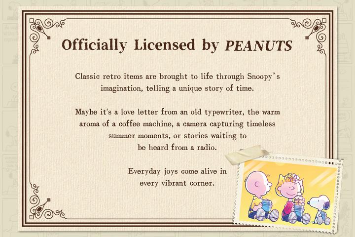 Actual product image Pantasy Peanuts - Snoopy Retro Time Sofortbildkamera