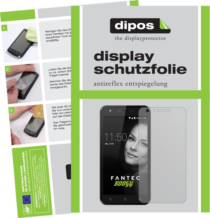 Produktbild Dipos Displayschutzfolie Antireflex (6 Stk., Fantec Boogy)