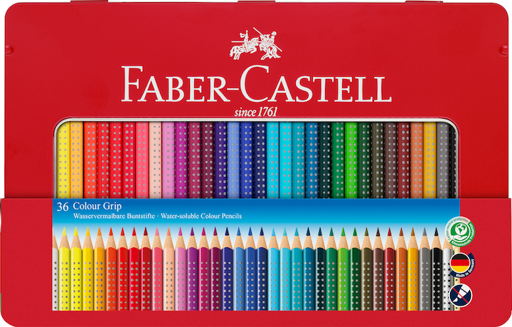 Actual product image Faber-Castell colour grip (Multicoloured, 36 x)