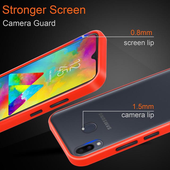 Productafbeelding Cadorabo Hybride matte hoes (Samsung Galaxy M20)