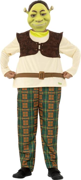 Actual product image Shrek Childrens/Kids Deluxe Costume Set (110, 116)