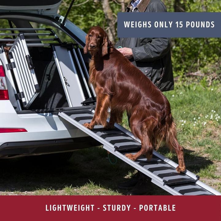 Immagine prodotto Trixie Teleskop-Rampe 3-fach (Cane, Lavabile)