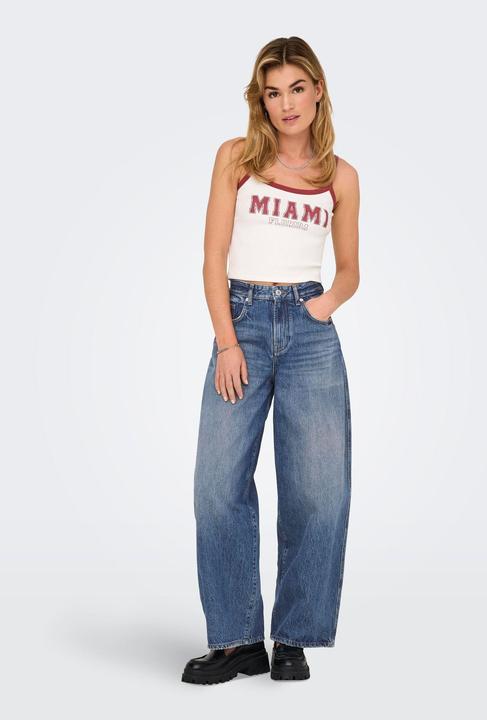 Actual product image Only ONLTAYLOR Hohe Taille Barrel Fit Jeans Locker geschnitten (L)