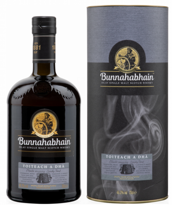 Produktbild Bunnahabhain Toiteach A DhÃ Single Malt Scotch Whisky (Single Malt, Scotch Whisky, 1 x 70 cl)