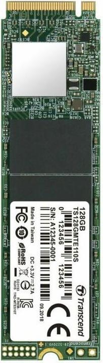 Image du produit Transcend 110S (128 Go, M.2 2280)