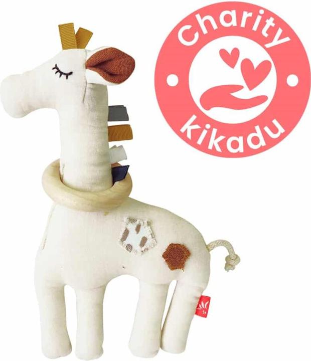 Actual product image Kikadu Griffin with Teething Ring Giraffe