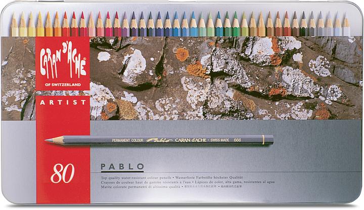 Image du produit Caran d'Ache Pablo Metallschachtel (80 x)