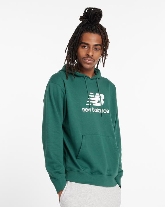 New Balance Sport Essentials Stacked Logo French Terry Hoodie (XXL)