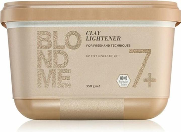Actual product image Schwarzkopf Professional BLONDME Bond Enforcing ( Premium Clay Light ener) 350 g (Blond Me Clay Lightener 7+)