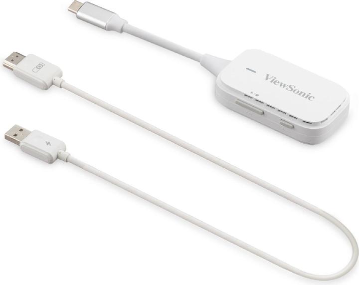 Produktbild Viewsonic Wireless dongle Tx + Rx for USB type-C Tx and HDMI+USB type A charging Rx (Kabel)