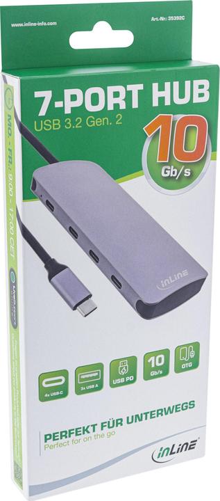 Produktbild InLine 35392C (USB-C, 7 Ports)