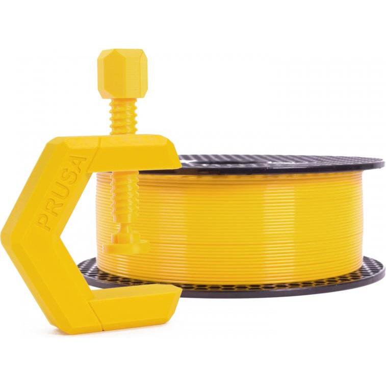 Prusa Prusament PETG Mango Yellow 1kg (PETG, 1.75 mm, 1000 g, Gelb), 3D Filament, Gelb
