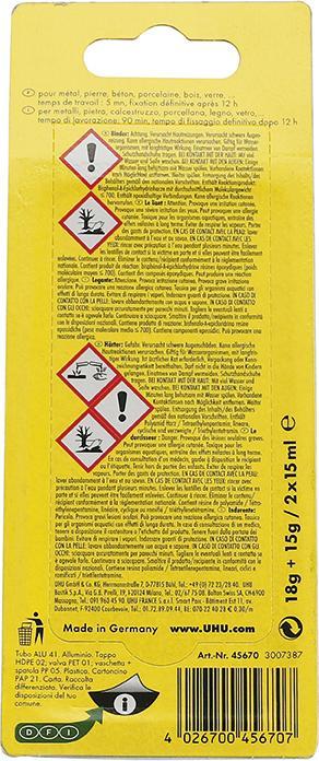 Produktbild UHU Plus Sofortfest (35 g, 35 ml)