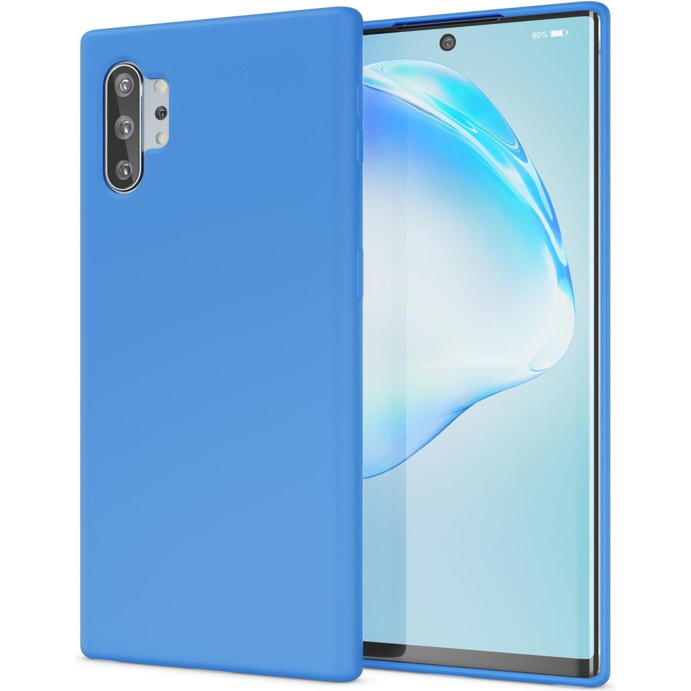 Nalia Neon Hülle (Samsung Galaxy Note 10 Plus), Smartphone Hülle, Blau