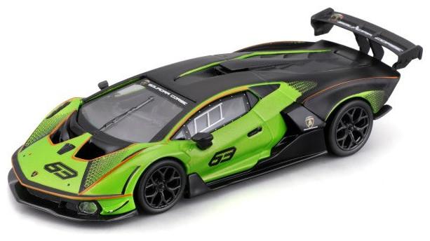 Image du produit Bburago 41161 - 919517 - Race - Lamborghini Essenza SCV12 #63 1:32 - verde