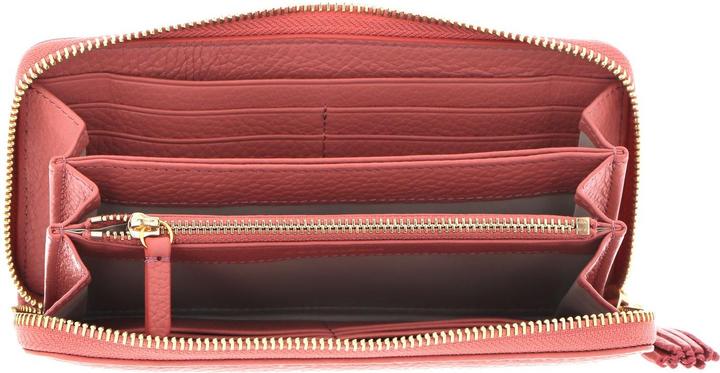 Actual product image Coccinelle Tassel Zip Around Wallet