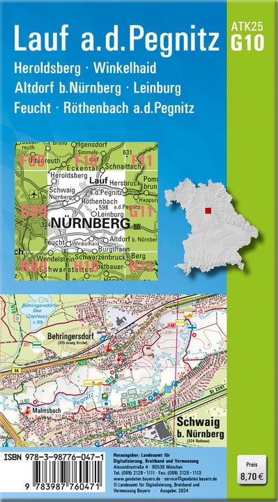 Image du produit ATK25-G10 Lauf a.d.Pegnitz (Journal officiel)