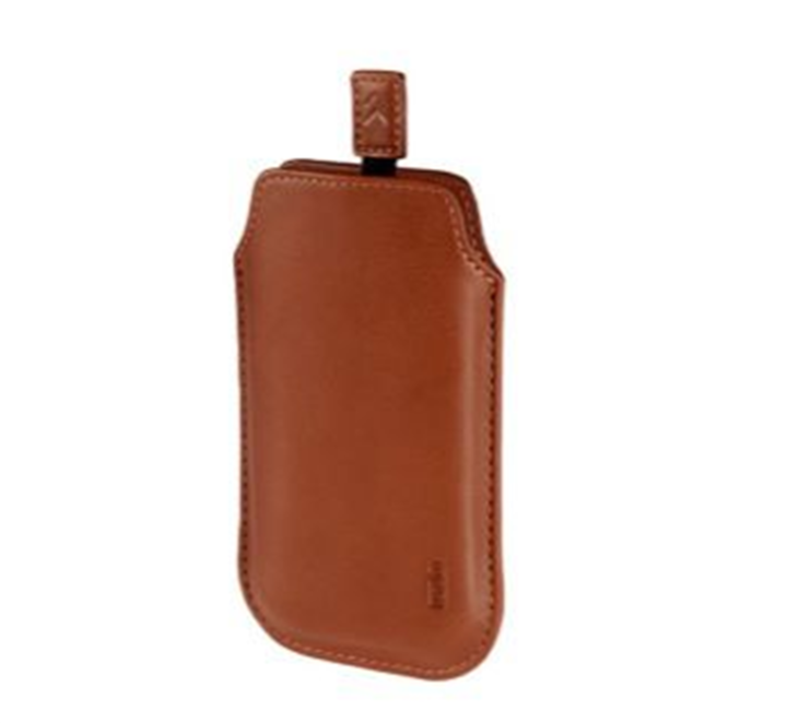 Produktbild Artwizz Leather Pouch für iPhone 4/4S Dunkelbraun (Apple iPhone 4s, Apple iPhone 4)