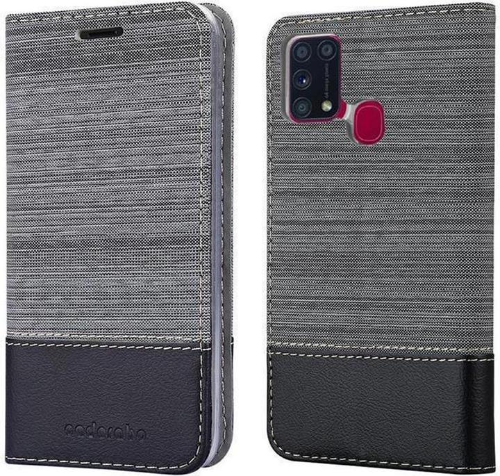 Produktbild Cadorabo Book Jeans Optik Cover (Samsung Galaxy M31)