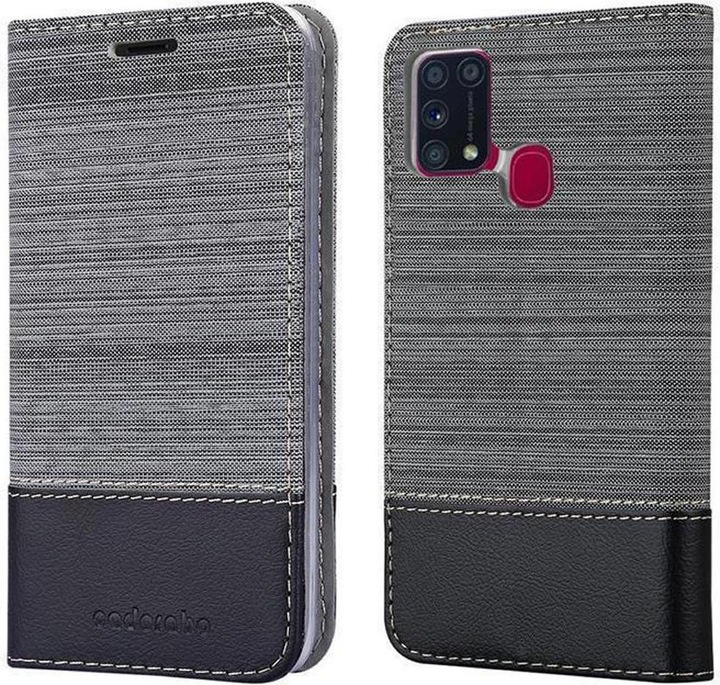 Produktbild Cadorabo Book Jeans Optik Cover (Samsung Galaxy M31)