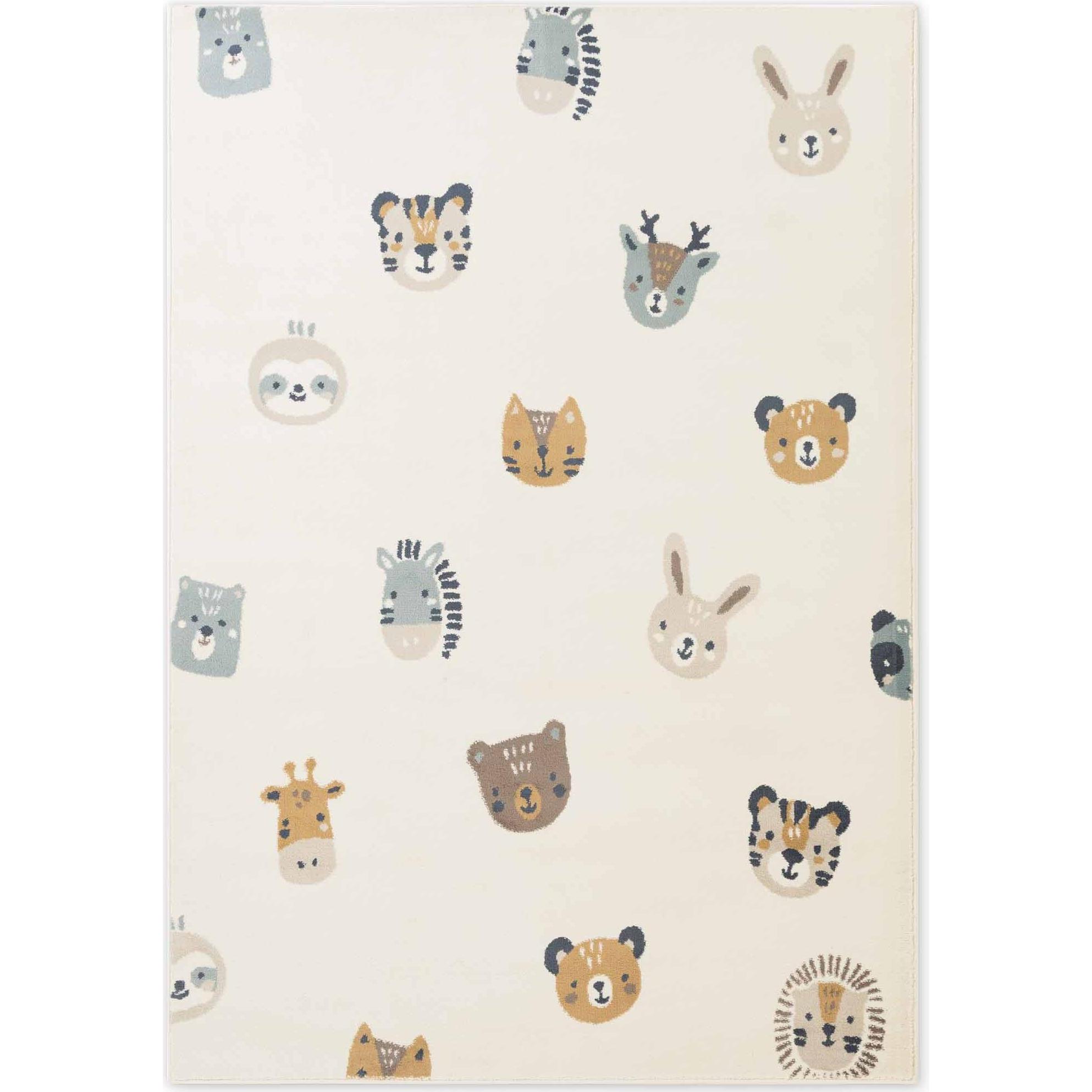 Hanse Home, Tappeto per bambini, Tiny Zoo (170 x 120 cm)