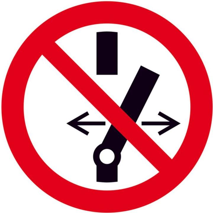 Image du produit SafetyMarking Panneau d'interdiction de passer les vitesses