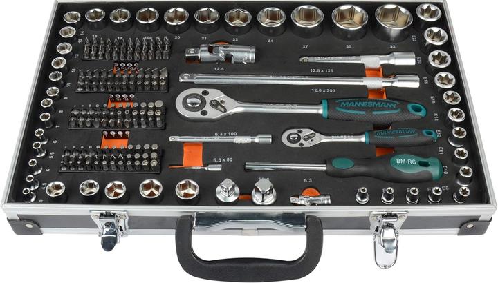 Actual product image Mannesmann Socket wrench set 232 pieces