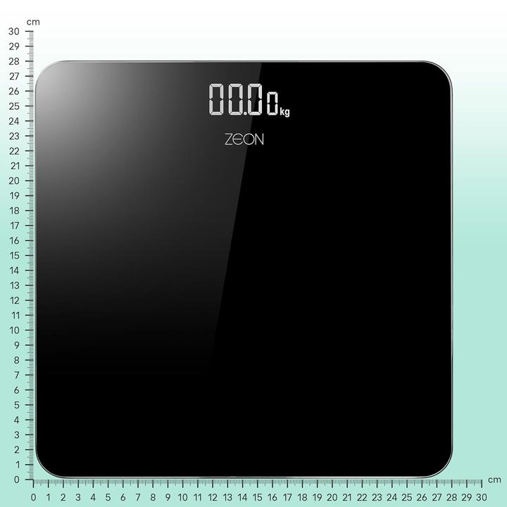 Actual product image ZEON CE4559B Personenwaage mit LED-Anzeige (180 kg)