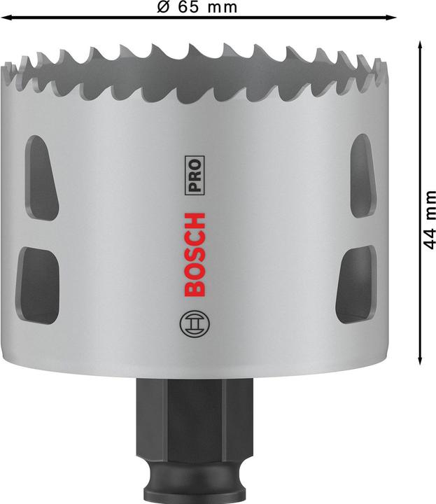 Actual product image Bosch Professional Zubehör Pro Multi Material PC Plus (65 mm)