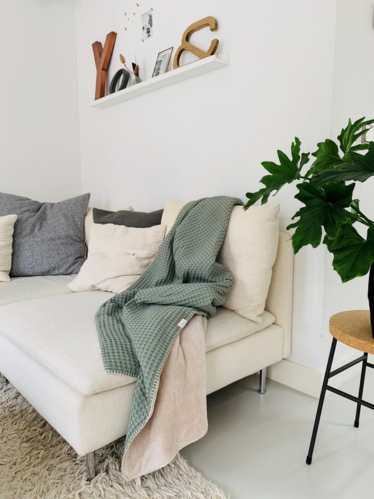 Actual product image Koeka Single bed blanket teddy Oslo (140 x 200 cm)