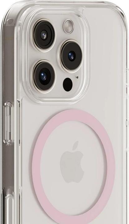 Produktbild Holdit MagSafe Case iPhone 16 Pro Rosa/Transparent (Apple iPhone 16 Pro)