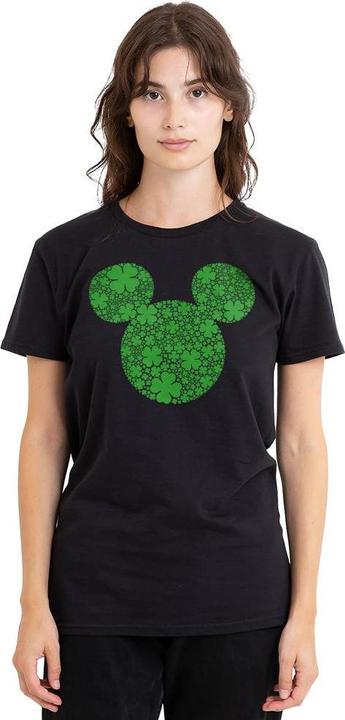 Actual product image Disney Unisex Adult Shamrock Ears Mickey Mouse St Patricks Day T-Shirt (XXL)