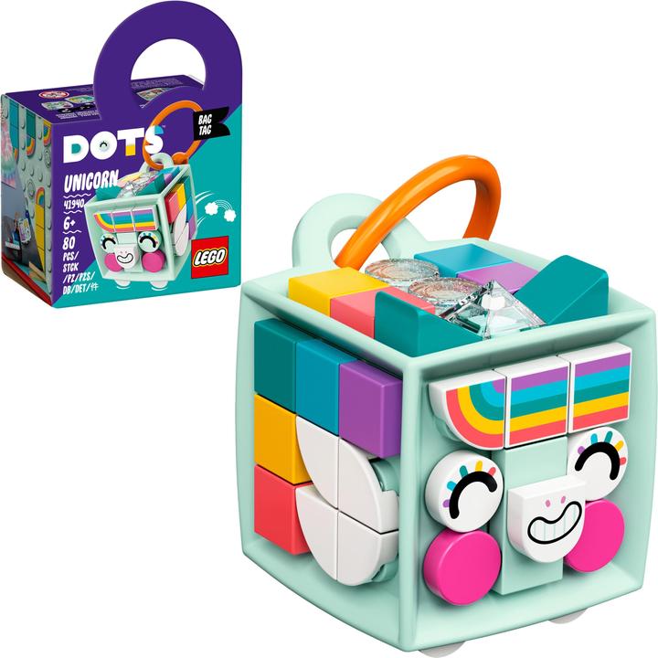 Produktbild LEGO Taschenanhänger Einhorn (41940, LEGO Dots)
