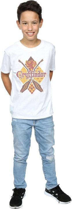 Immagine prodotto Gryffindor Lozenge Maglietta Ragazzi (128)